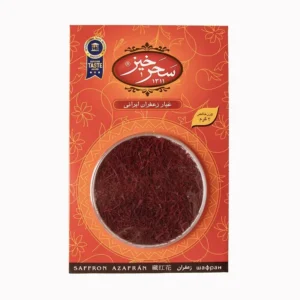 زعفران پوشال قوطي و جعبه ۲ گرمی