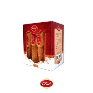 نی نبات چوبی زعفرانی سلفون دار ۲۴ایی